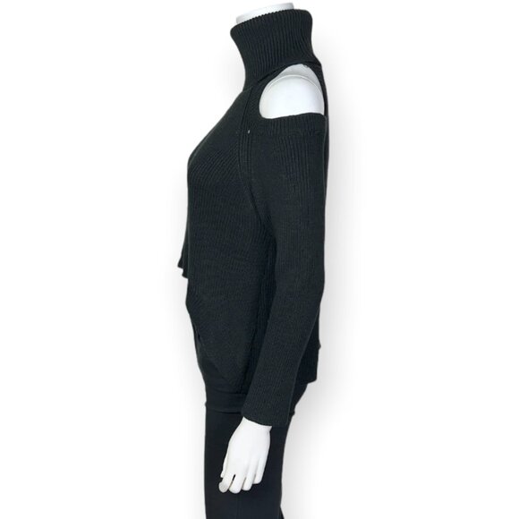 Seek The Label Turtleneck Sweater in Black - sz Small - Picture 4 of 8